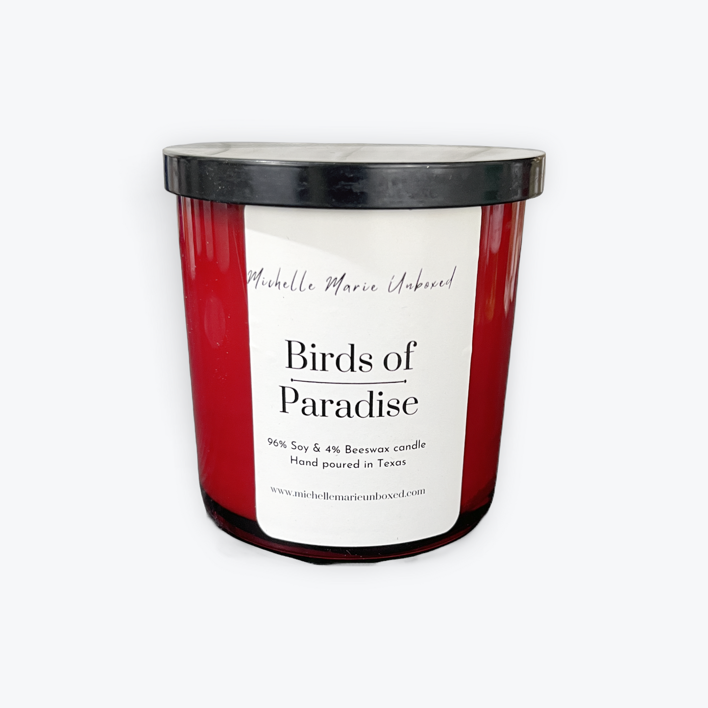 Birds of Paradise 8. oz candle